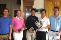 Junior golfers pick up prestigious trophy