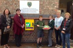 School makes defibrillator available 24 hours