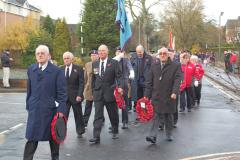 Plans for 2014 Wilmslow Remembrance Day Parade and Service