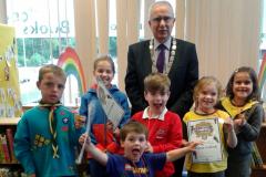 Over 200 children awarded for completing reading challenge