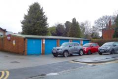 New plans to replace row of garages with houses
