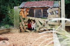 New natural play area at The Ryleys Pre-School