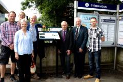 Trainspotter returns to Handforth Station after 65 years