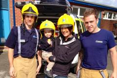 Fire station opens its doors for family fun