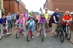Family cycle rides come to Handforth