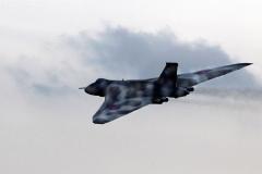 Vulcan bomber passes over Wilmslow during farewell tour of the north
