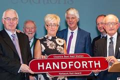 Handforth Station scoops another Best Kept Award