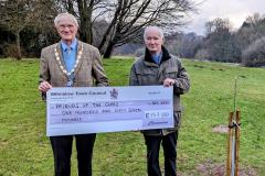 Grants awarded to local football club and Friends of the Carrs