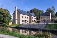 Contemporary canalside homes released for sale