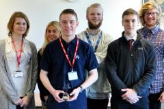 Winning apprentice goes back to school to share valuable advice