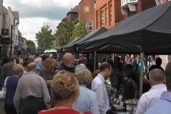 Wilmslow market is a sell out