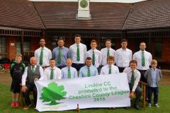 Cricket: Double celebration as both Lindow teams secure promotion