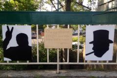 Silhouettes exhibition commemorates Churchill