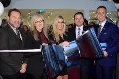 Real Housewife of Cheshire cuts the ribbon at Handforth Dean superstore
