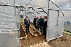 Funding improvements to community garden