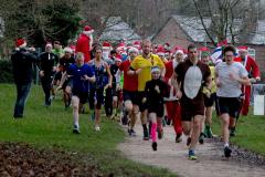Don your festive outfits for a Christmas Eve parkrun