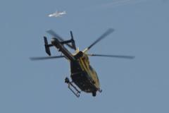 Police helicopter assists search for 'suspicious' man