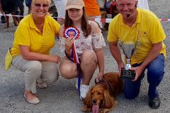 Fun dog show was a real scorcher