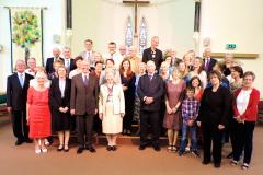 Churches celebrate continental link
