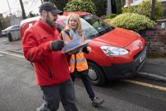 MP turns postie for the day in Wilmslow