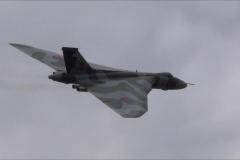 Vulcan bomber takes to the skies for farewell tour