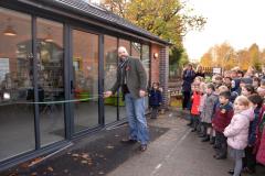 School celebrates 140th anniversary by cracking open their new library