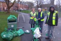 Volunteers take load of rubbish off Wilmslow streets