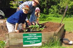 Community garden is good to grow