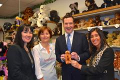 Chancellor joins the hunt for gingerbread men