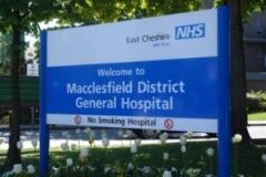 Visiting at Macclesfield Hospital suspended with immediate effect