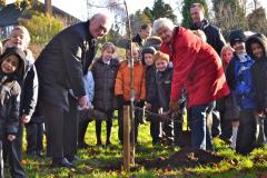 Ashdene pupils plant first trees in orchard