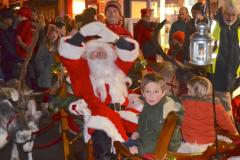 Crowds turn out for Christmas lights switch on