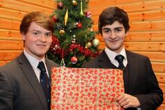 Wilmslow boy has Christmas all wrapped up