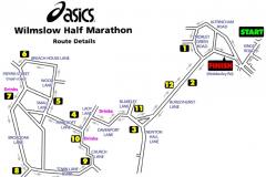 Wilmslow Half Marathon road closures