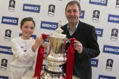 School receives visit from FA Cup and football legend
