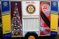 Rotary's Christmas float raises thousands for local causes