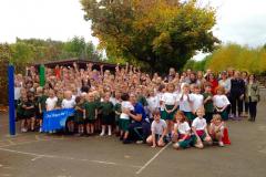 Updated: Whole school hits the pavement raising over £2000 for charity