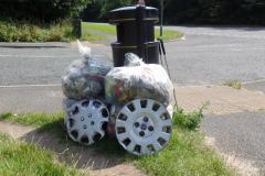 Clean Team bag over 1000 sacks of rubbish