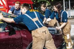 Firefighters charity carwash re-scheduled