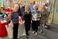 MP Esther McVey makes annual visit to charity Christmas card shop