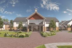 Clubhouse set to open at development for over 55s in Handforth