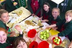 Children enjoy fruitful Harvest celebrations