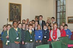 Wilmslow's ambassadors visit Westminster