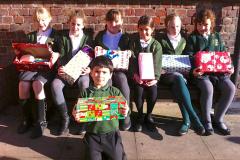 School collects festive boxes to help needy children