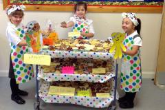 Youngsters bake for Children in Need