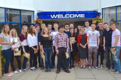 Wilmslow High students celebrate star A level grades