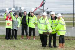 Airport’s control tower breaks new ground