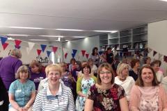 Fulshaw WI join 100th AGM via the big screen