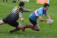 Rugby: Two late tries earn Wolves deserved win