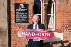 Friends of Handforth Station recognised with special award